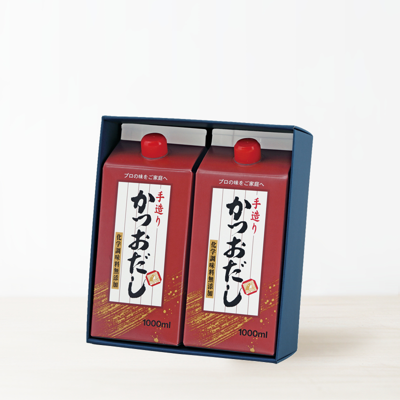 【T-26】手造りかつおだし2本セット