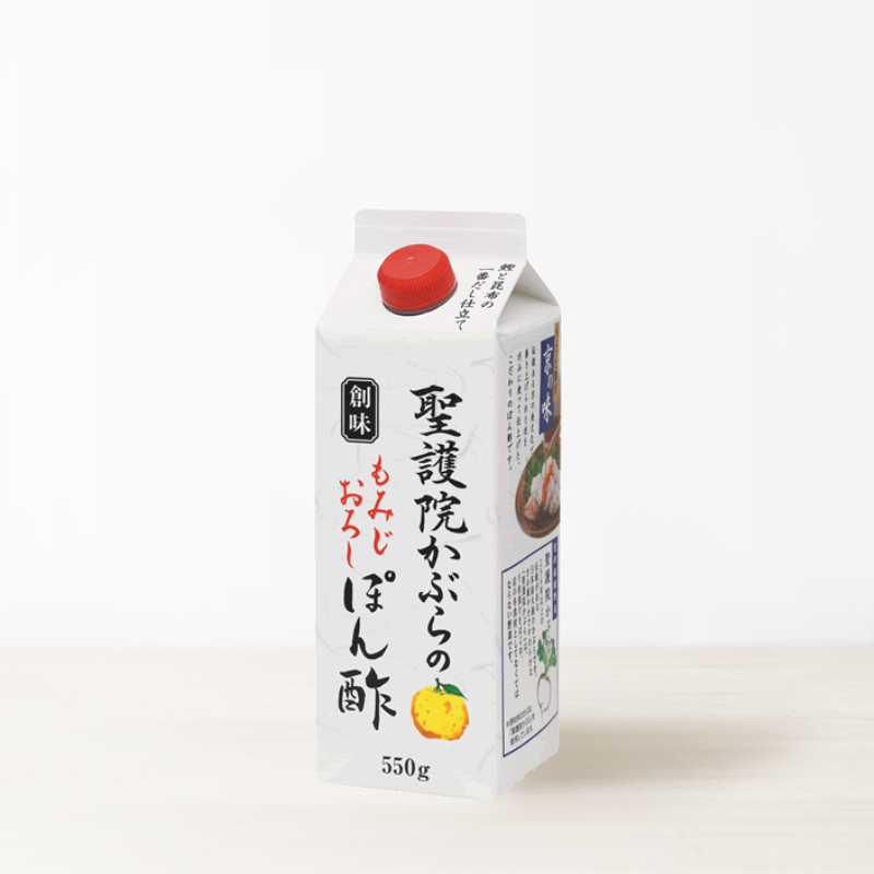創味 聖護院かぶらのもみじおろしぽん酢 550g