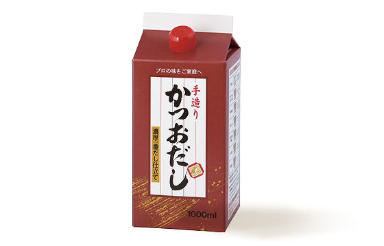 手造りかつおだし