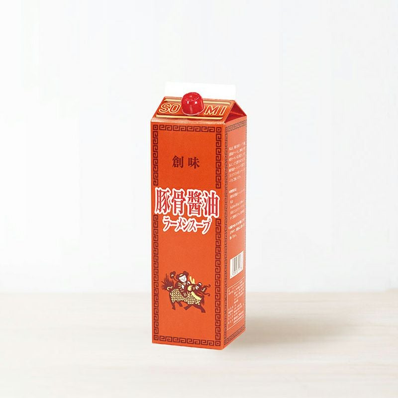豚骨醤油ラーメンスープ 1.8L | 創味食品公式オンラインショップ