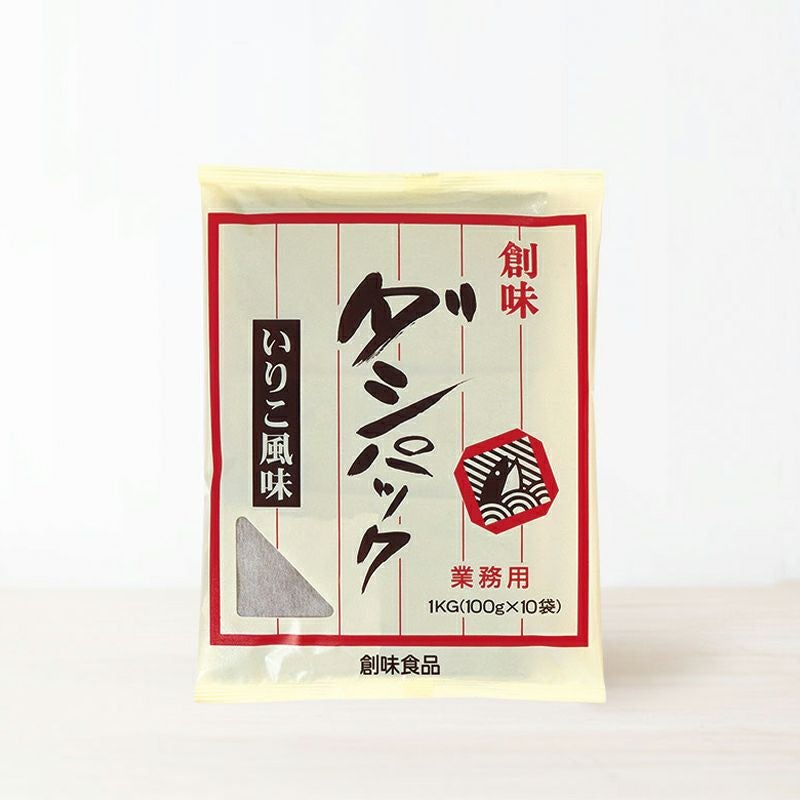 ダシパック いりこ風味 1kg(100g×10個) | 創味食品公式オンラインショップ