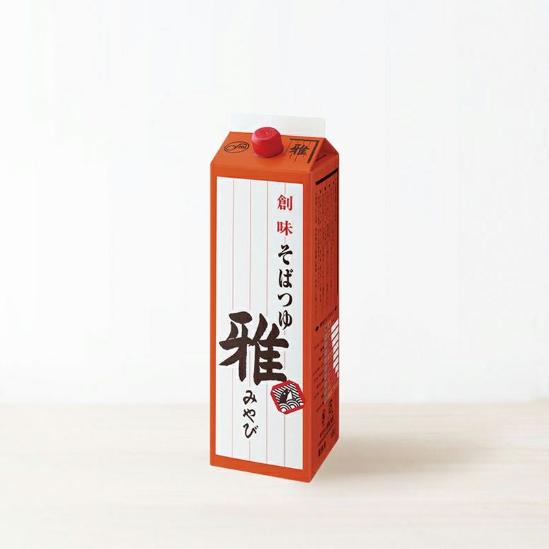 そばつゆ 雅 1.8L | 創味食品公式オンラインショップ