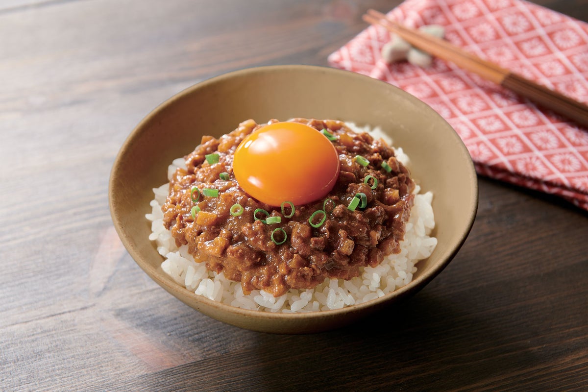 肉みそごはん