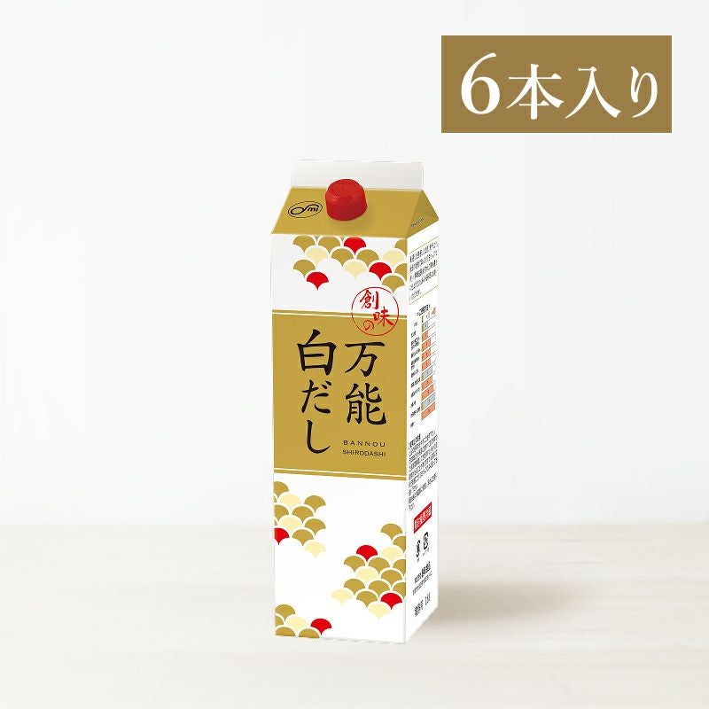 創味の万能白だし 1.8L×6本 | 創味食品公式オンラインショップ